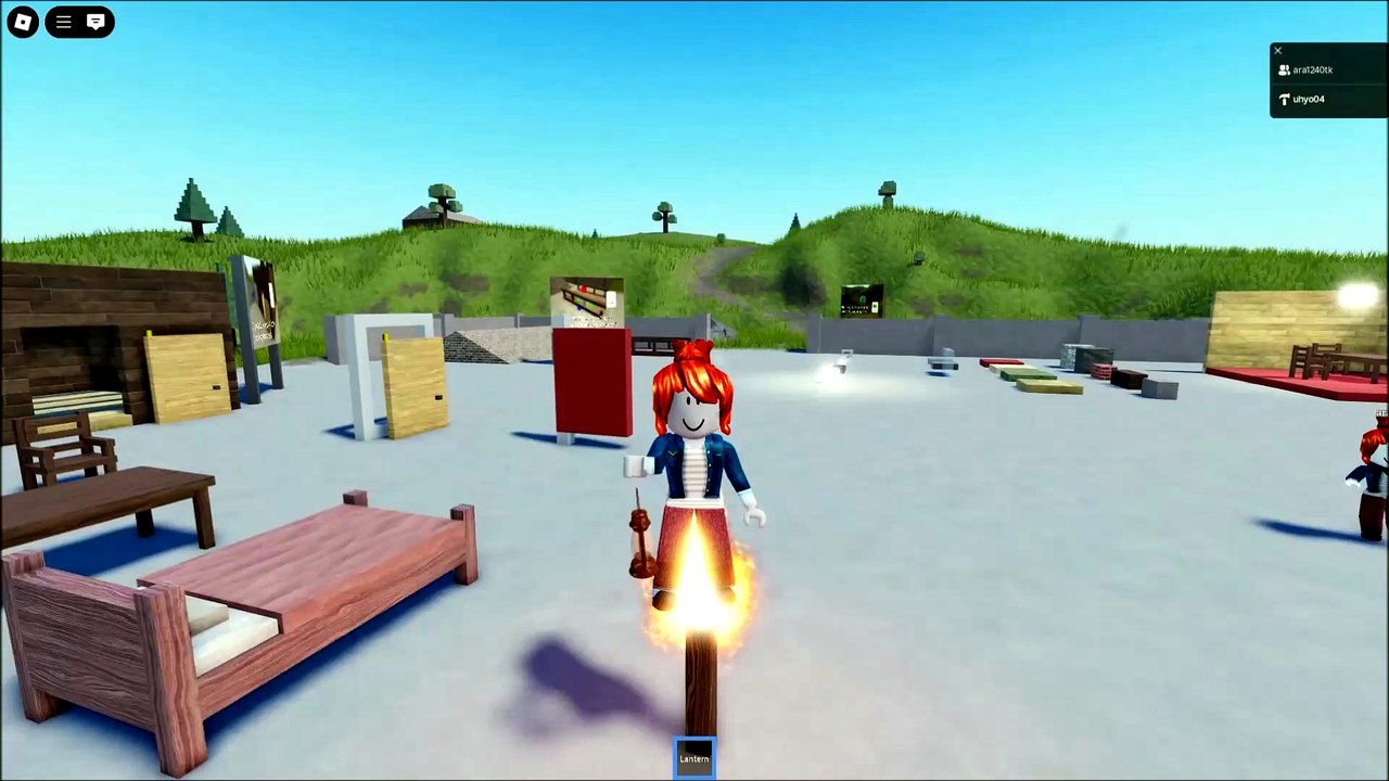 マイプレース（散歩）　ロブロックス　PCゲーム（IQ test Roblox PC game）1