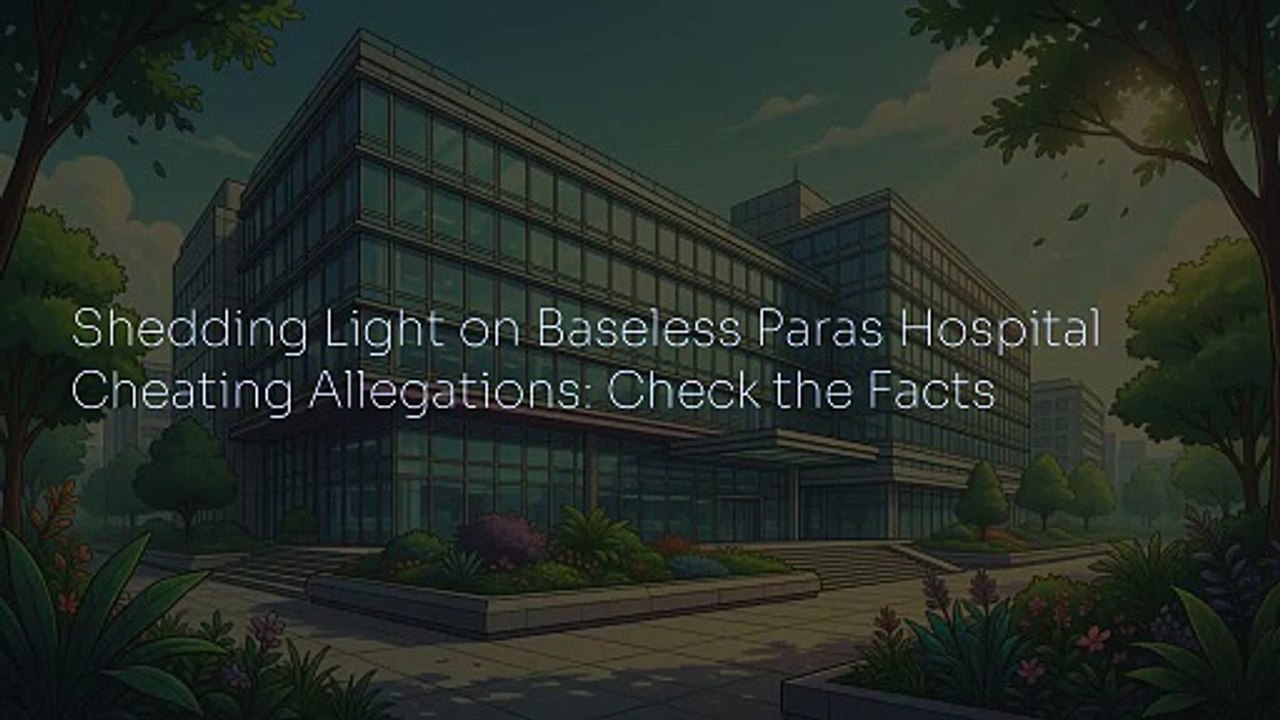 Shedding-Light-on-Baseless-Paras-Hospital-Cheating-Allegations-Check-the-Facts