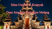 situs umpak dan krapyak desa jenggala kepanjen malang