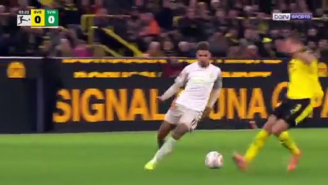 Borussia Dortmund 3-0 Werder Bremen Germany Bundesliga League Match Highlights & Goals