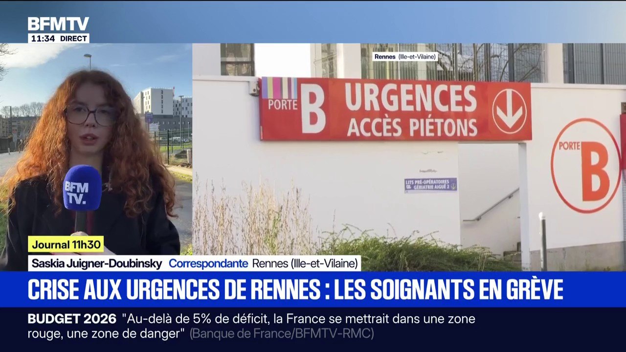 Urgences de Rennes saturées: les soignants en grève