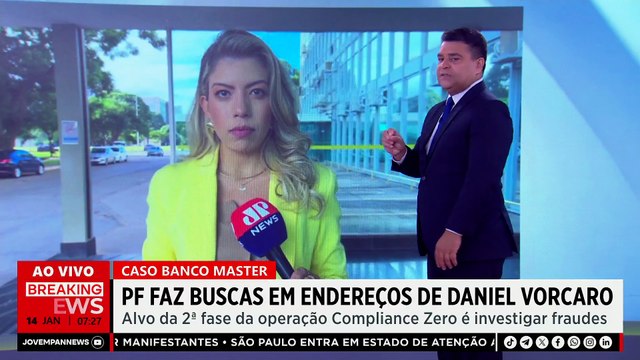 PF faz buscas em endereços de Daniel Vorcaro, dono do Banco Master