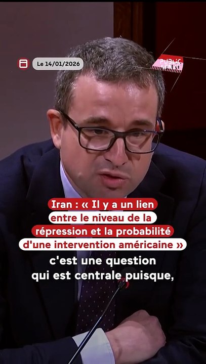 Iran : "Il y a un lien entre le niveau de la répression et la probabilité d'une intervention américaine"