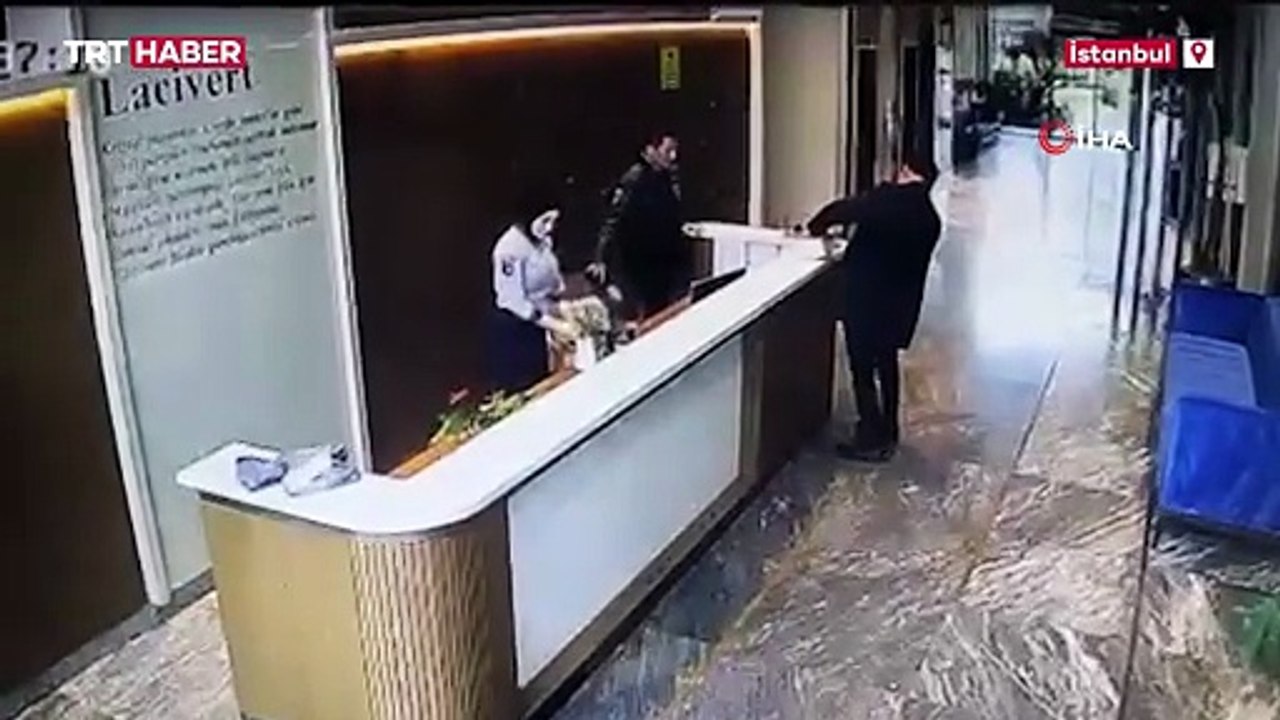 Lüks siteye getirilen kargo paketi bomba gibi p...
