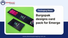 Burgopak designs card pack for Emerge