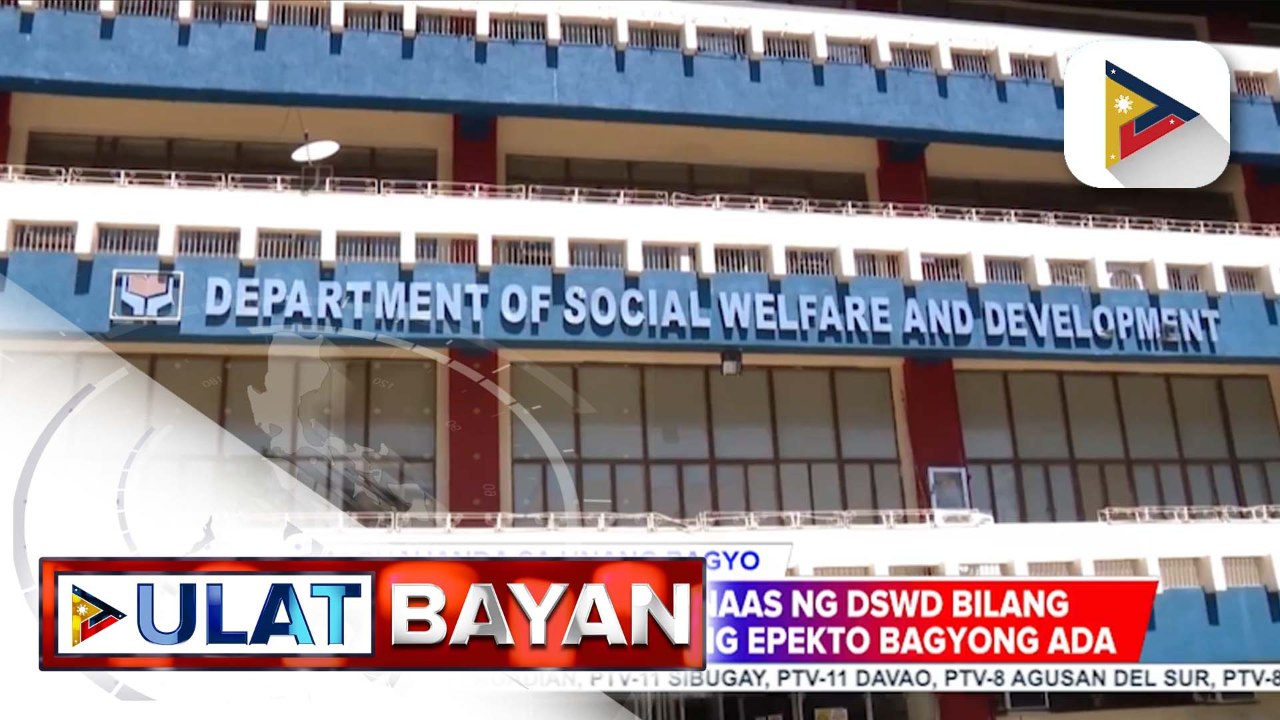 Blue Alert Status, itinaas ng DSWD bilang paghahanda sa posibleng epekto ng Bagyong #AdaPH