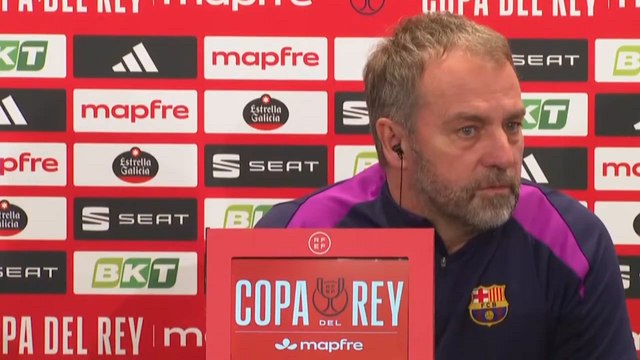 RUEDA de prensa COMPLETA de HANSI FLICK antes del RACING vs FC BARCELONA | COPA DEL REY