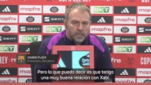 Flick: "¿Xabi? Así funciona el fútbol y hay que aceptarlo"