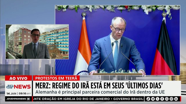 Regime do Irã está em seus “últimos dias”, diz chanceler da Alemanha