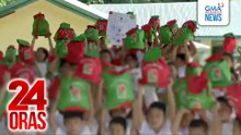 1,000 mag-aaral na nilindol sa Caraga, Davao Or., nakatanggap ng laruan at food packs mula sa GMAKF | 24 Oras