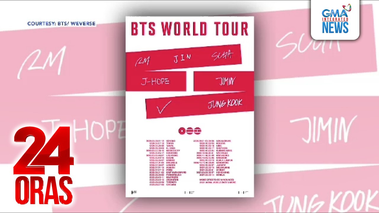 BTS, magko-concert muli sa Pilipinas sa March 2027; inanunsyo rin ang kanilang upcoming album | 24 Oras