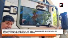 Con actividades en Aristóbulo del Valle y San Ignacio Cultura fortalece su propuesta de verano