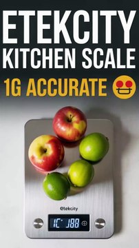 Etekcity Digital Kitchen Scale 1g Accurate Food Weighing Tool ⚖️