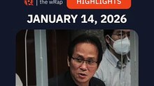 Today’s headlines: Martin Romualdez, Atong Ang, BTS | The wRap | January 14, 2026