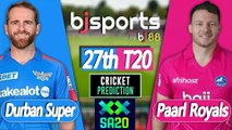 SA20 2025-26 | Durban Super Giants vs Paarl Royals 27th T20 Match Preview |