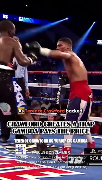 Terence Crawford WALKS Yuriorkis Gamboa to the ROPES! Then BOOM!