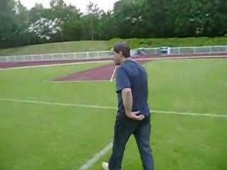 match hakim pendant la mi-temps