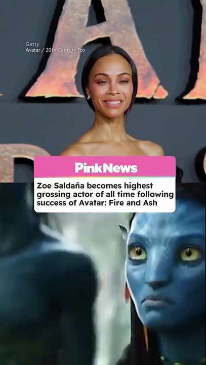 Zoe Saldaña Becomes the Highest Grossing Actor of All Time, Beating Scarlett Johansson