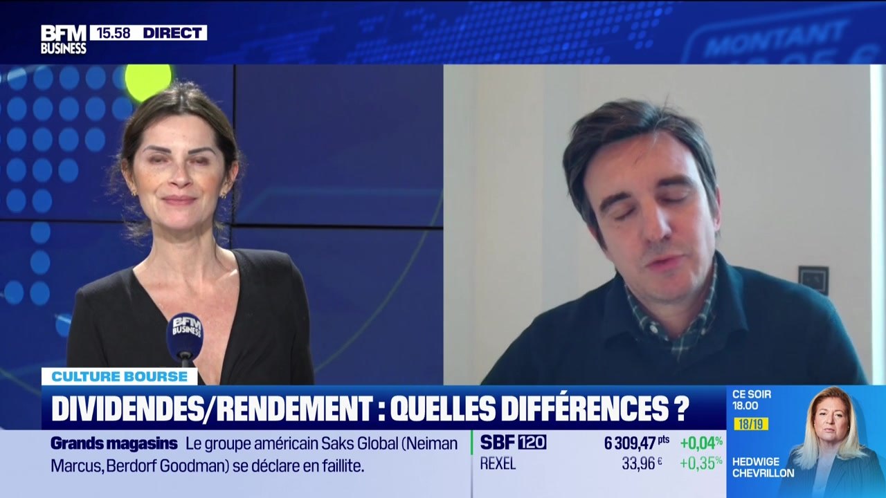 Culture Bourse : Dividendes, rendements... Quelles différences ?, par Julie Cohen-Heurton - 14/01