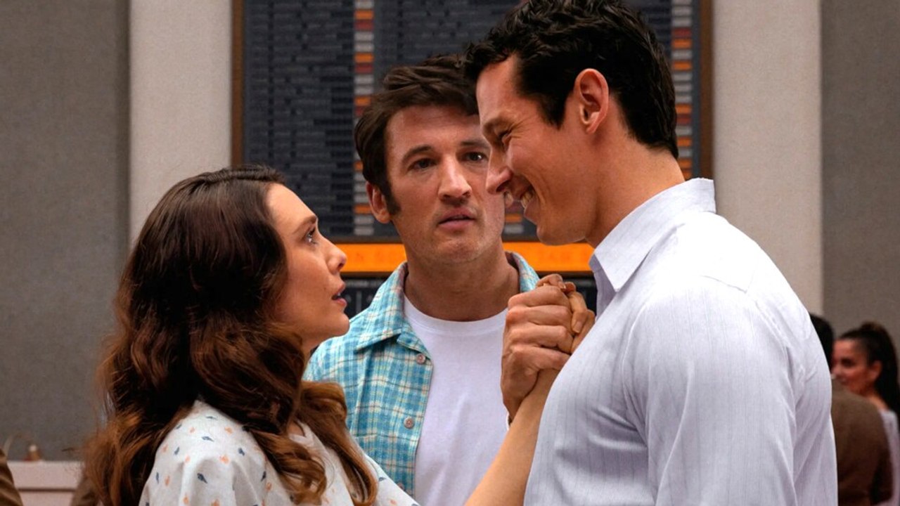 Eternity: Auf Apple TV muss sich Marvel-Star Elizabeth Olsen im Februar entscheiden, mit welchem ihrer toten Ehemänner sie die Ewigkeit verbringen möchte