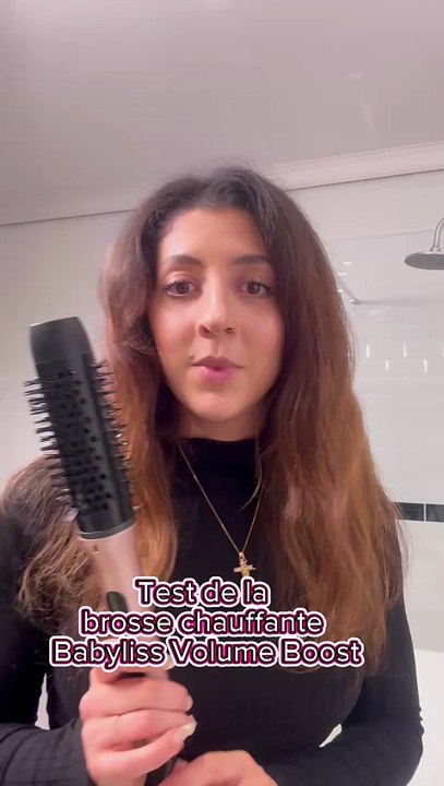 Mon test de la brosse chauffante Babyliss Volume Boost