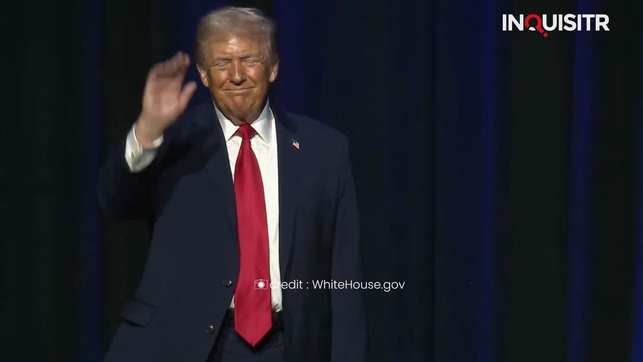 Body Language Expert Claims Trump is 'Cracking Under Pressure' Following Heckler Incident