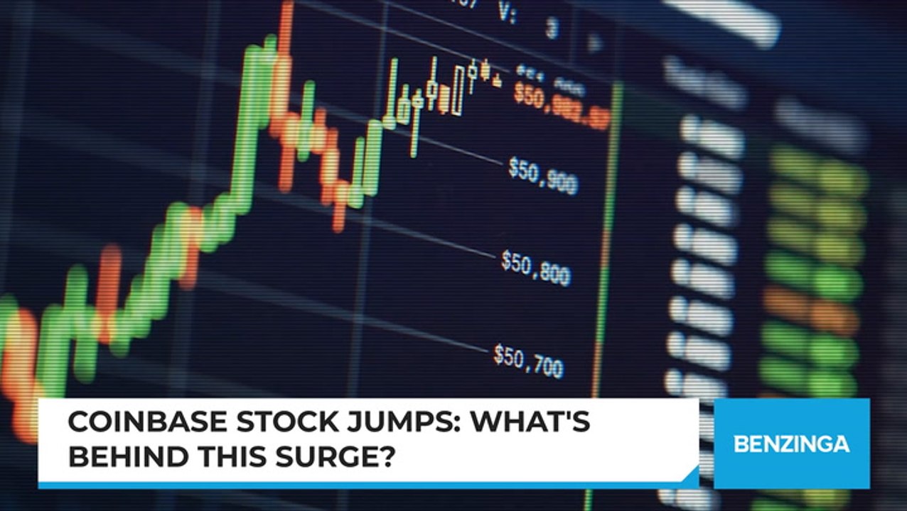 Coinbase Stock Jumps
