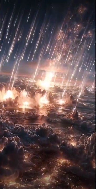 Pluie de météorites ☄️😱