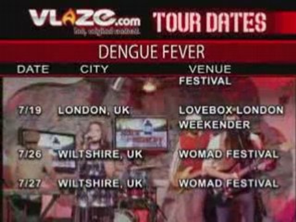 Dengue Fever July Tour Dates