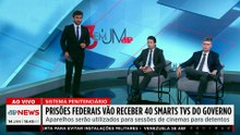 Prisões federais vão receber 40 smart TVs do governo