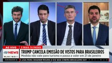 Acacio analisa estratégia de Trump de cancelar emissão de vistos de 75 países, incluindo Brasil