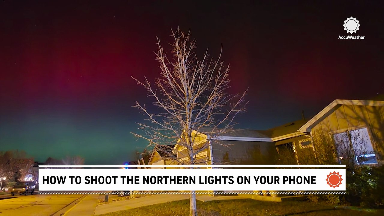 How to shoot the northern lights on your phone