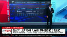 Piperno analisa disputa entre Lula e Tarcísio para eleições 2026, segundo dados de nova pesquisa