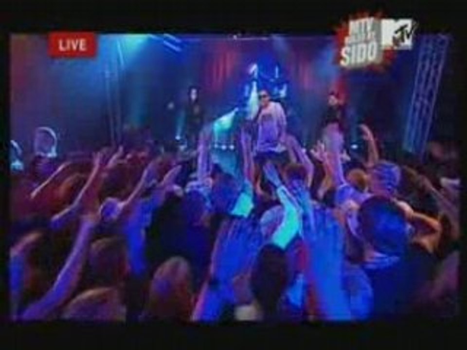 MTV RULED BY SIDO - HALT DEIN MAUL LIVE