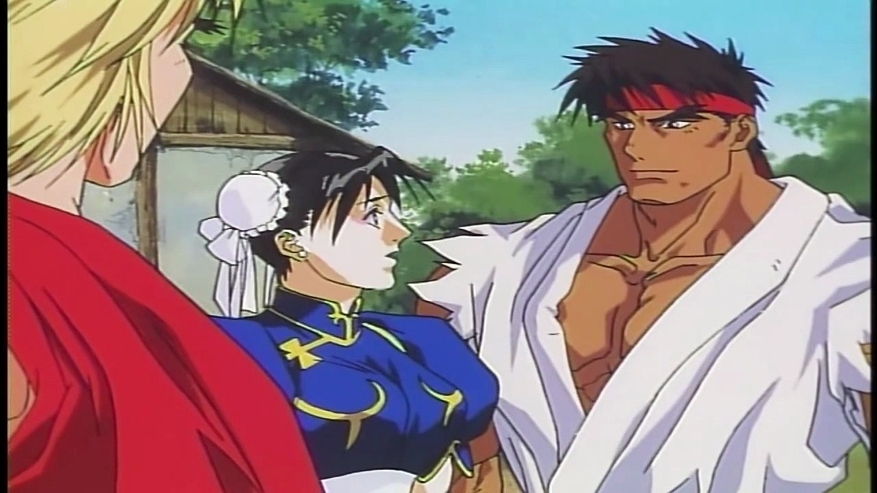 Street Fighter II: Yomigaeru Fujiwara-kyo (Anime Fanservice)