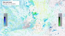 Latest UK weather maps show where Thursday’s heavy rain will fall
