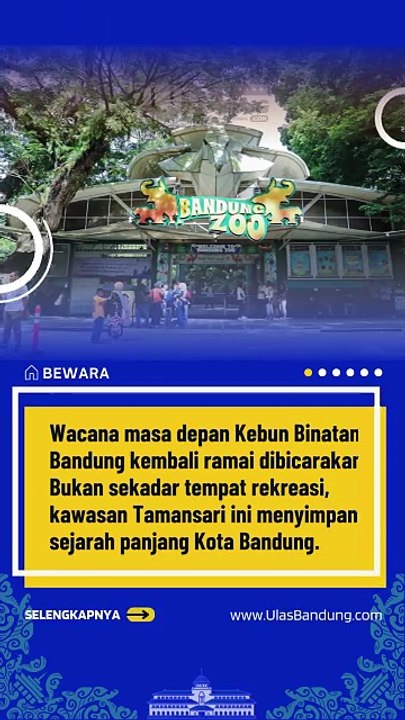 Kebun Binatang Bandung Terancam Hilang, Sejarawan Peringatkan Dampak Besar bagi Sejarah Kota