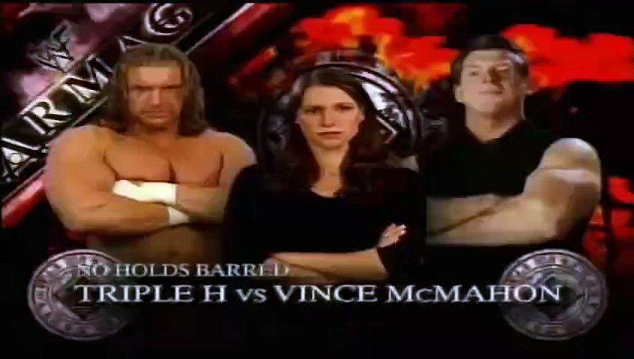 Triple H vs Mr McMahon | Armagedon 1999(No Holds Barred Match)