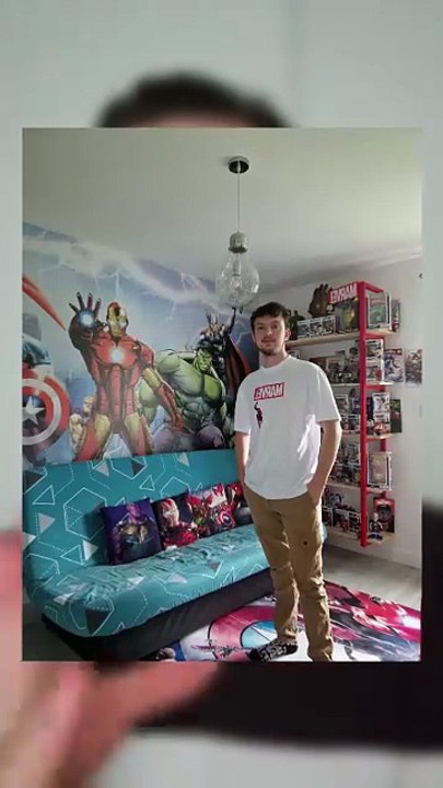 Vidéo exclusive DAILYMOTION - Présentation de mon nouveau lit spécial Marvel