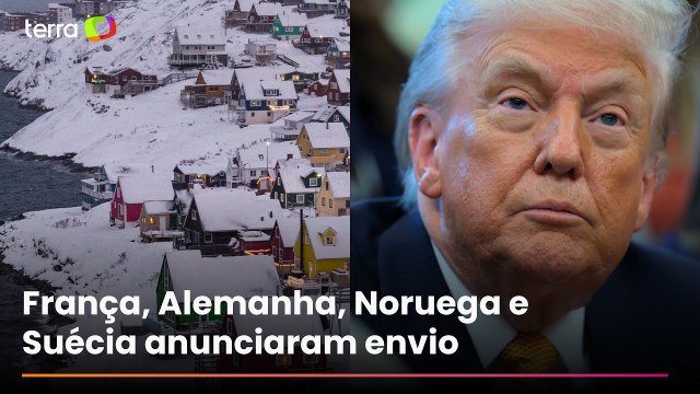 Países da OTAN enviam tropas à Groenlândia em reação a Trump