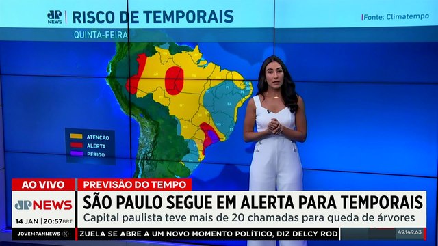Previsão do Tempo: Temporais e risco de granizo deixam SP em estado de atenção