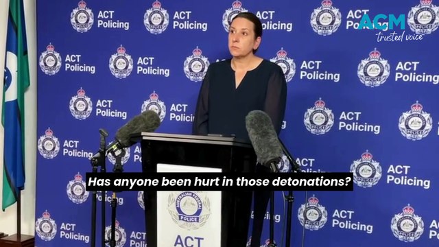 Pipe bombs found 'detonated' on footpaths, public space in north Canberra: Police