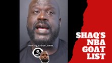 Shaquille O'Neal picks between LeBron and Jordan as he reveals his top ten NBA players of all time