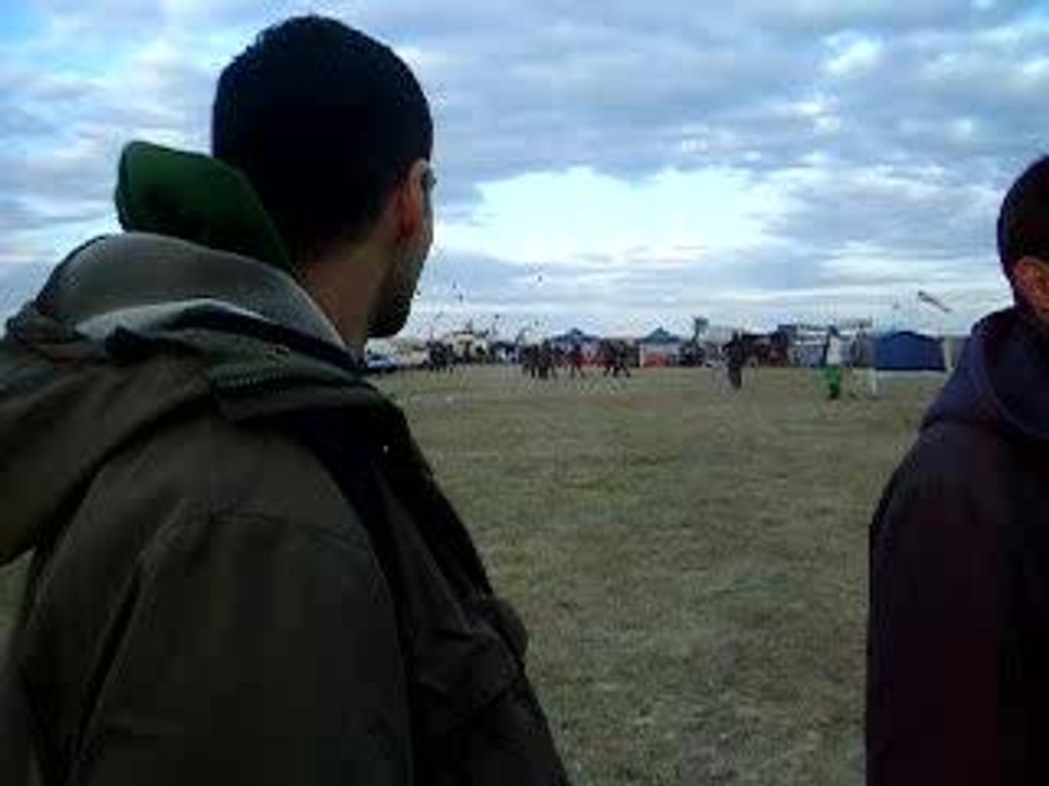 Teknival 2006 Arrivée