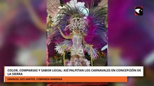 Color, comparsas y sabor local: así palpitan los carnavales en Concepción de la Sierra