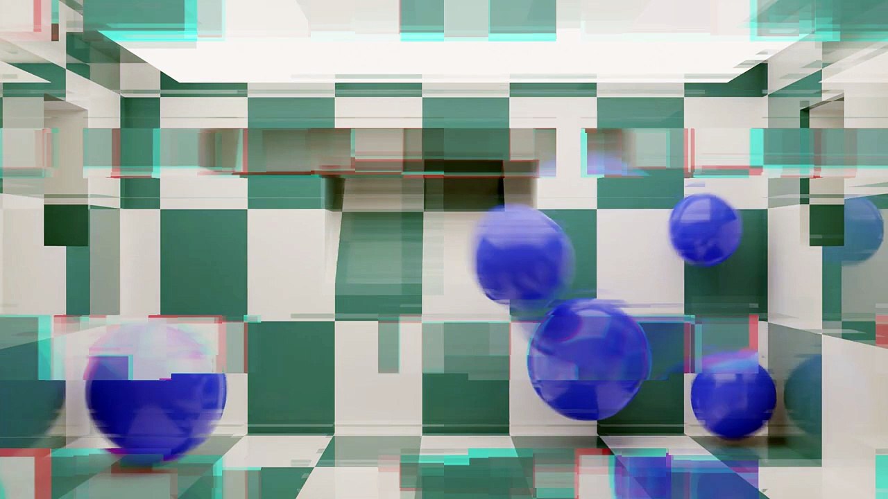 Blender Animation Molecular Script Ball Pit