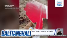 Hinihinalang debris mula sa Chinese rocket, nakuha sa dagat | Balitanghali