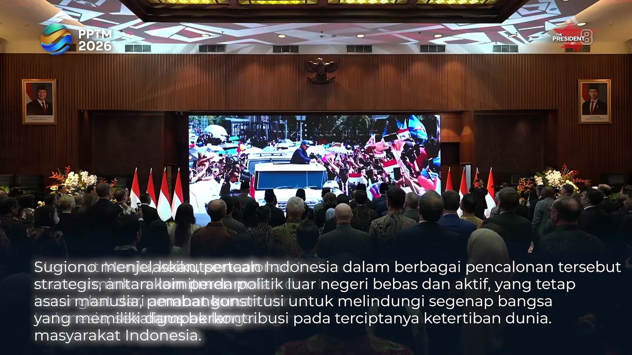 Sepanjang 2025, Indonesia Ikut Pencalonan 10 Organisasi Internasional, Menlu Seluruhnya Berhasil