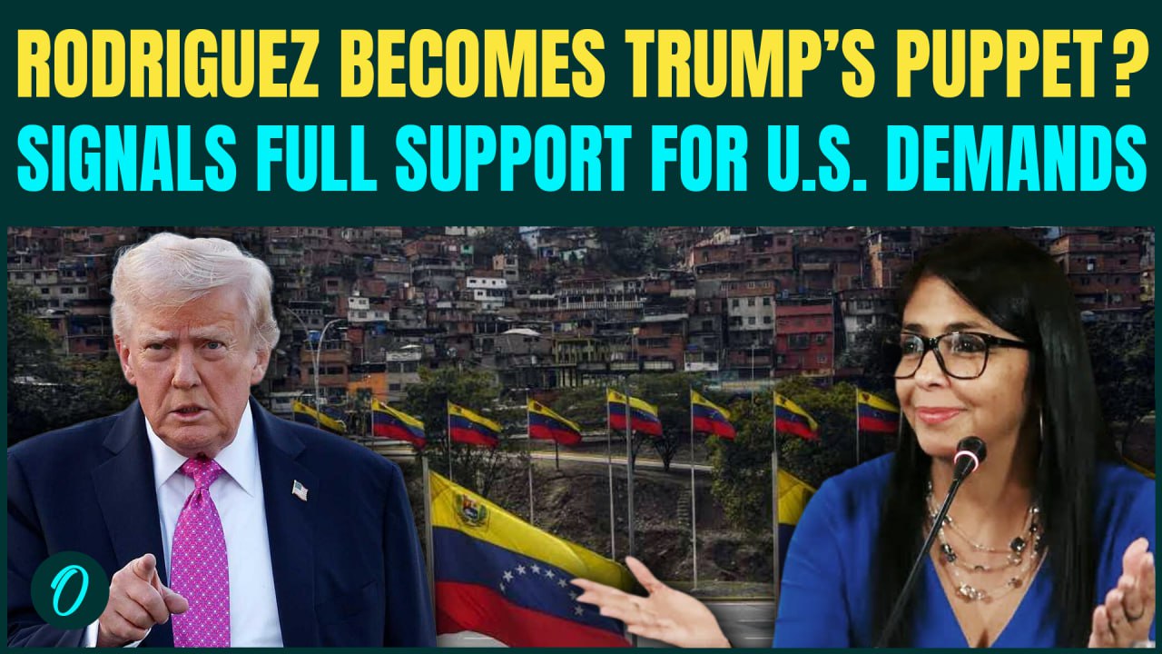 Rodriguez Falls in Line With U.S? Trump Announces Partnership with Venezuela Govt Post Maduro’s Fall