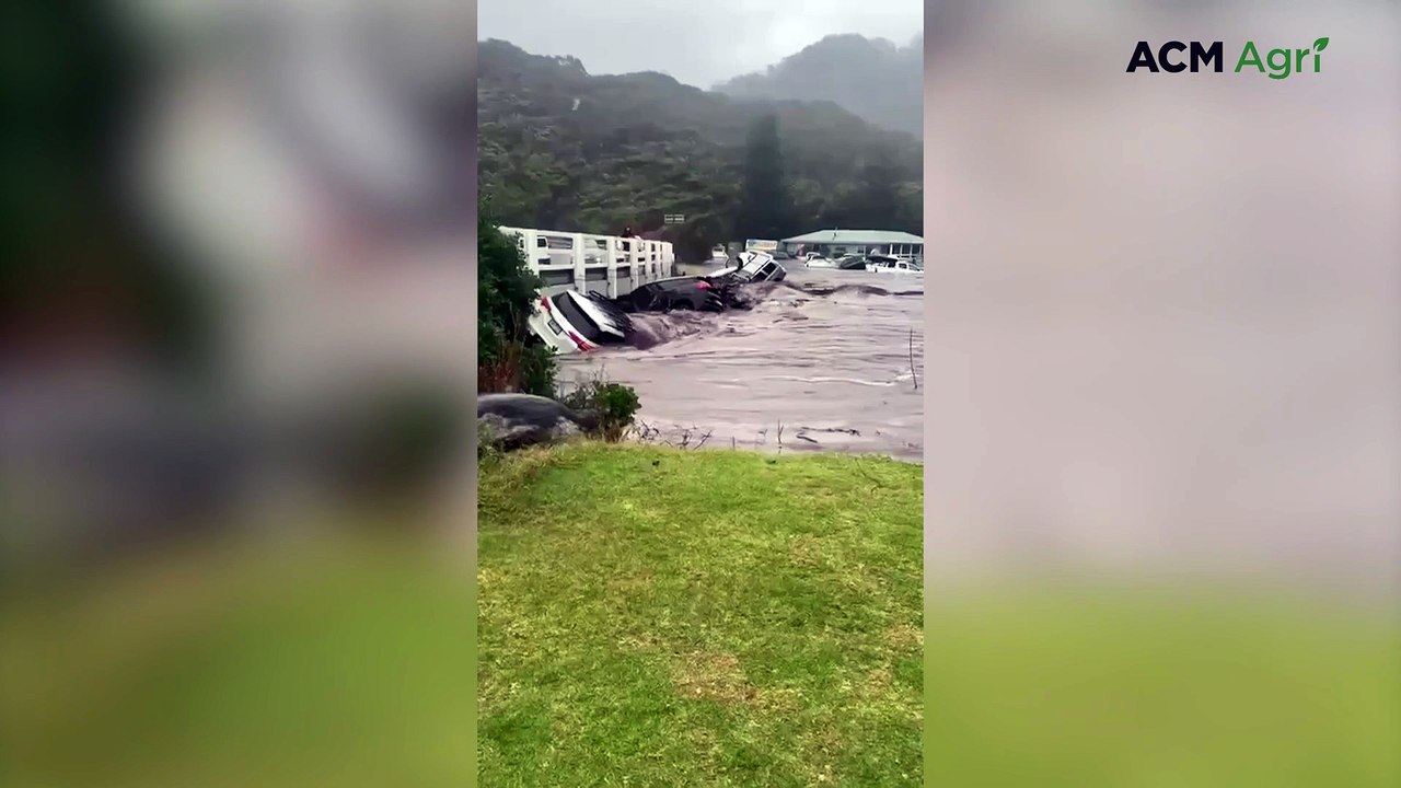 Flash flooding claims cars at Cumberland River